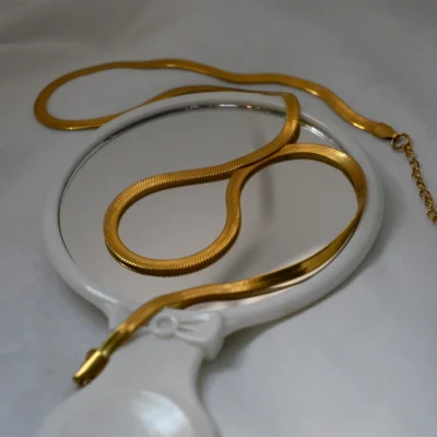 Sleek Snake Chain Necklace