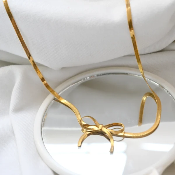 Infinity Charm Gold Necklace